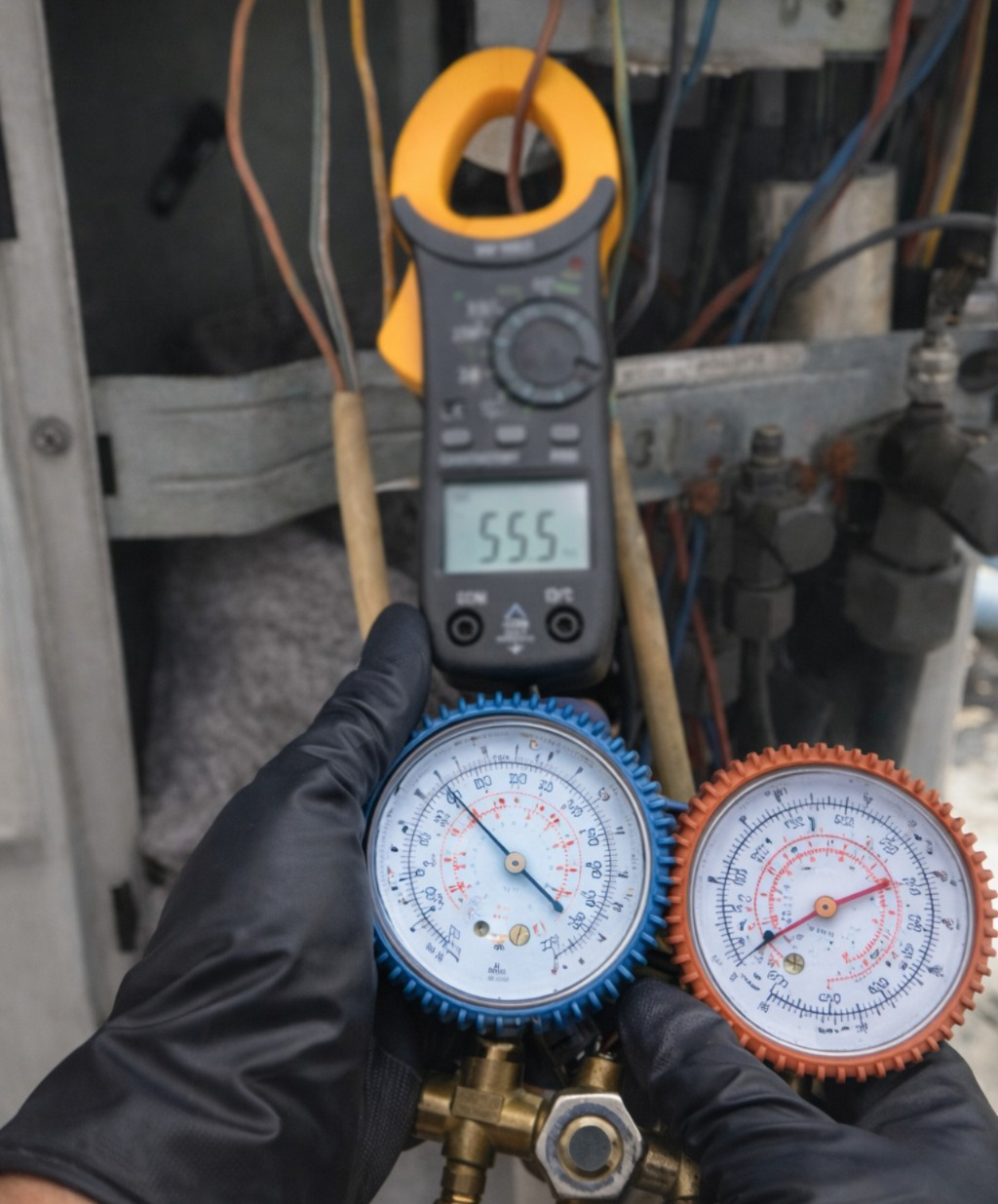 Pengecekan Tekanan dan Voltase